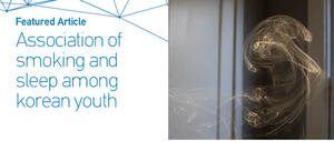 Figure from article: Association between smoking...