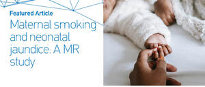 Figure from article: Maternal smoking during...
