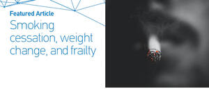 Figure from article: Smoking cessation, weight...
