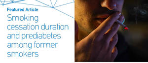 Figure from article: Association between smoking...